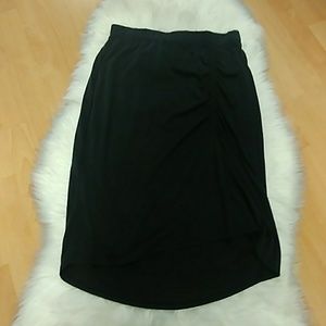 Splendid Ruched High Low Skirt